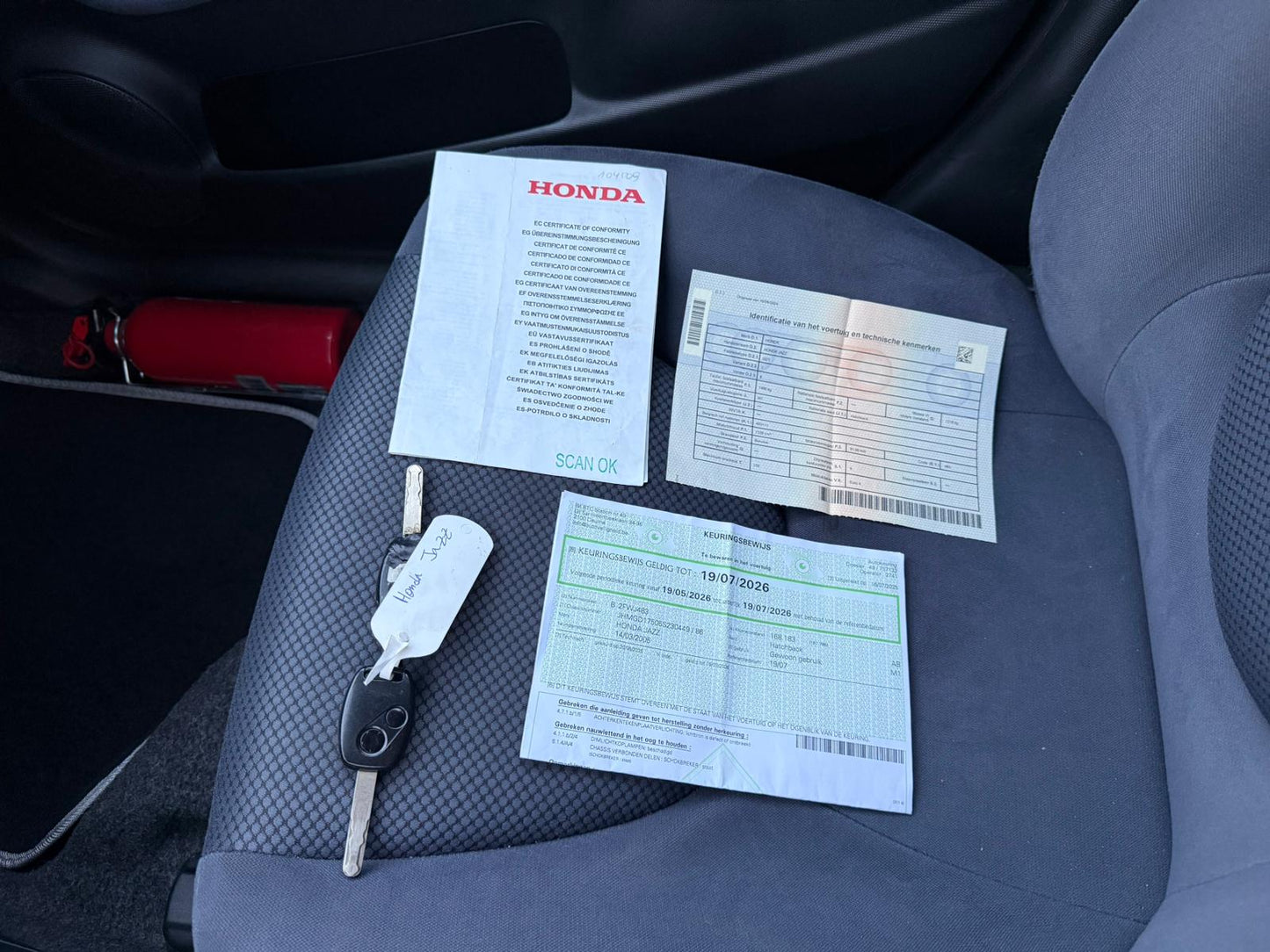 Honda Jazz 1.4i Benzine 61kW Euro 4
