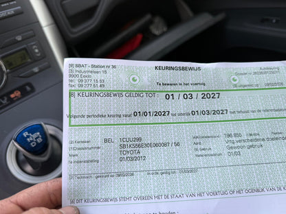 Toyota Auris Automatique 1.8 Hybride/Essence 73kW Euro 5